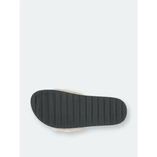 GC SHOES Lesley White Footbed Sandals 7 GC SHOES Lesley White Footbed Sandals - Image 5