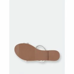 GC SHOES Ceela White Flat Sandals 11 GC SHOES Ceela White Flat Sandals -GC SHOES Shop unnamed file 344