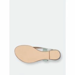 GC SHOES Mabel Green Flat Sandals -GC SHOES Shop unnamed file 369
