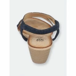 GC SHOES Pelle Blue Wedge Sandals 9 GC SHOES Pelle Blue Wedge Sandals -GC SHOES Shop unnamed file 384