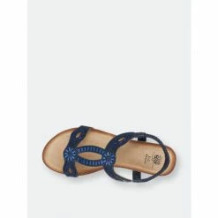 GC SHOES Pelle Blue Wedge Sandals 10 GC SHOES Pelle Blue Wedge Sandals -GC SHOES Shop unnamed file 385