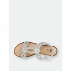 GC SHOES Pelle Silver Wedge Sandals -GC SHOES Shop unnamed file 390