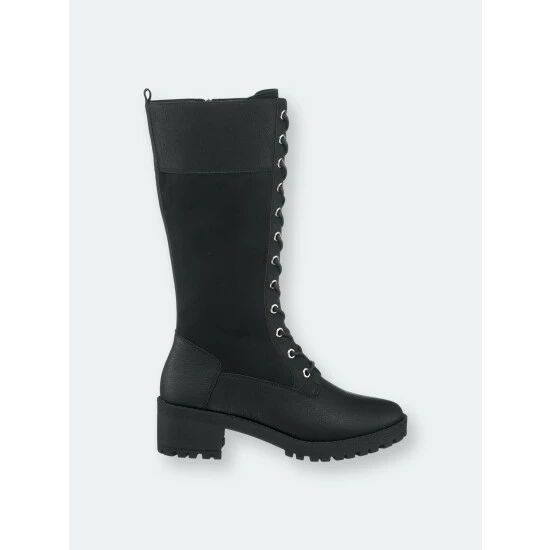 GC SHOES Rook Black Combat Boots 4 GC SHOES Rook Black Combat Boots - Image 2