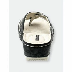 GC SHOES Dafni Black Wedge Sandals -GC SHOES Shop unnamed file 476