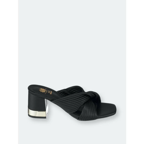 GC SHOES Dara Black Heeled Sandals 4 GC SHOES Dara Black Heeled Sandals - Image 2