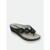 GC SHOES Ammie Black Wedge Sandals -GC SHOES Shop unnamed file 499