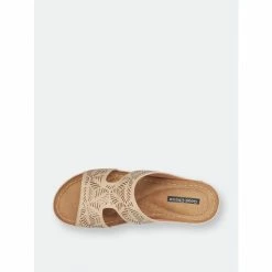 GC SHOES Drift Gold Wedge Sandals -GC SHOES Shop unnamed file 512