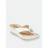 GC SHOES Dafni White Wedge Sandals -GC SHOES Shop unnamed file 513