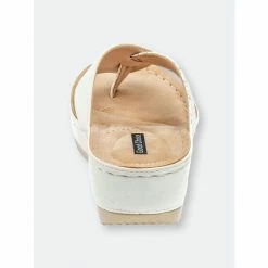 GC SHOES Dafni White Wedge Sandals -GC SHOES Shop unnamed file 515