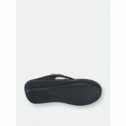 GC SHOES Virginia Black Wedge Sandal Sandals -GC SHOES Shop unnamed file 525