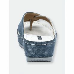 GC SHOES Dafni Blue Wedge Sandals -GC SHOES Shop unnamed file 535