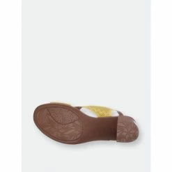 GC SHOES Lala Yellow Heeled Sandals -GC SHOES Shop unnamed file 564