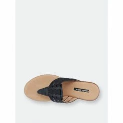 GC SHOES Garson Black Wedge Sandals -GC SHOES Shop unnamed file 585