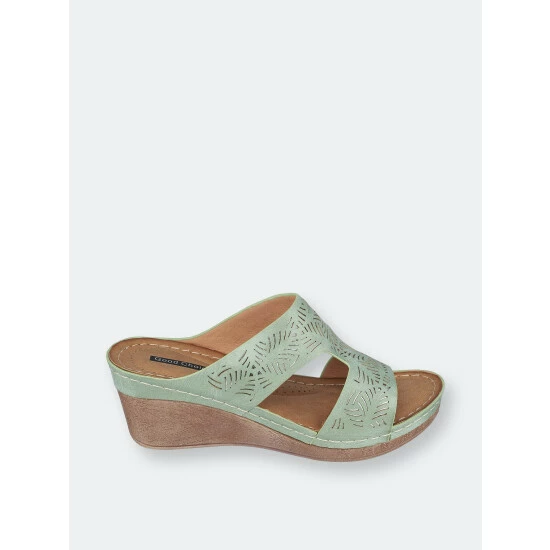 GC SHOES Drift Mint Wedge Sandals 4 GC SHOES Drift Mint Wedge Sandals - Image 2