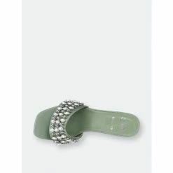 GC SHOES Drais Green Heeled Sandals 10 GC SHOES Drais Green Heeled Sandals -GC SHOES Shop unnamed file 596