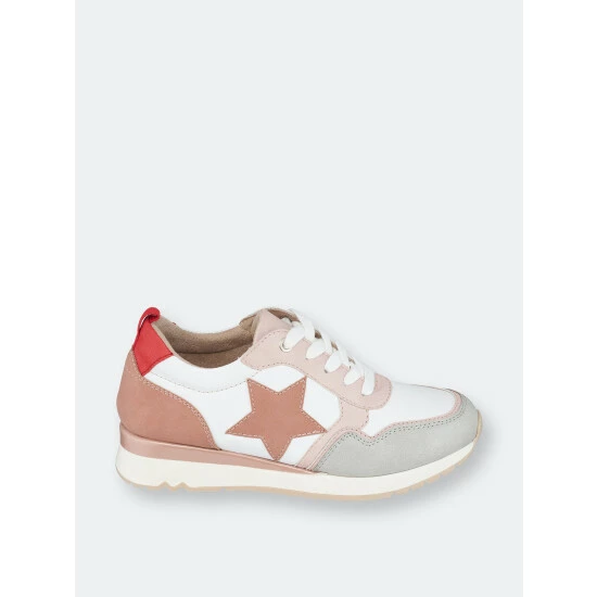 GC SHOES Samantha White Star Sneakers 4 GC SHOES Samantha White Star Sneakers - Image 2