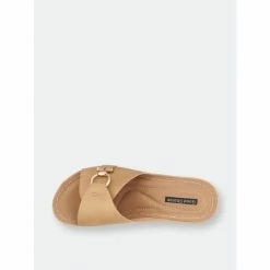 GC SHOES Bay Tan Wedge Sandals -GC SHOES Shop unnamed file 612