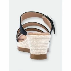 GC SHOES Monica Black Espadrille Sandal Sandals -GC SHOES Shop unnamed file 621