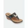 GC SHOES Genelle Black Wedge Sandals 2 GC SHOES Genelle Black Wedge Sandals -GC SHOES Shop unnamed file 626