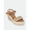 GC SHOES Cheri Tan Platform Wedge Sandals -GC SHOES Shop unnamed file 642
