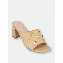GC SHOES Alexis Nude Heeled Sandals