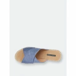 GC SHOES Darline Blue Espadrille Wedge Sandals -GC SHOES Shop unnamed file 691