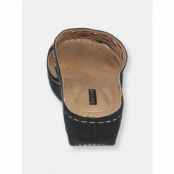 GC SHOES Ganni Black Wedge Sandals -GC SHOES Shop unnamed file 70