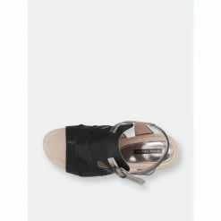 GC SHOES Kisha Black Heeled Sandals -GC SHOES Shop unnamed file 706