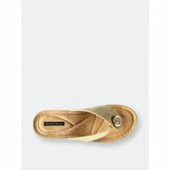 GC SHOES Dafni Gold Wedge Sandals -GC SHOES Shop unnamed file 721