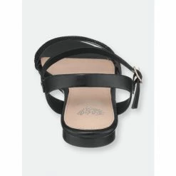 GC SHOES Sanga Black Flat Sandals -GC SHOES Shop unnamed file 762