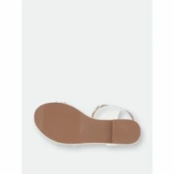 GC SHOES Sanga White Flat Sandals -GC SHOES Shop unnamed file 769