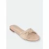 GC SHOES Rihanna Nude Flat Sandals -GC SHOES Shop unnamed file 770