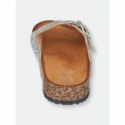 GC SHOES Holly Silver Footbed Sandals 9 GC SHOES Holly Silver Footbed Sandals -GC SHOES Shop unnamed file 777