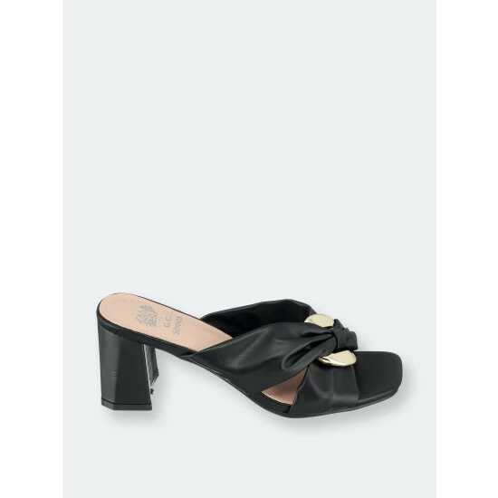 GC SHOES Zane Black Heeled Sandals 4 GC SHOES Zane Black Heeled Sandals - Image 2