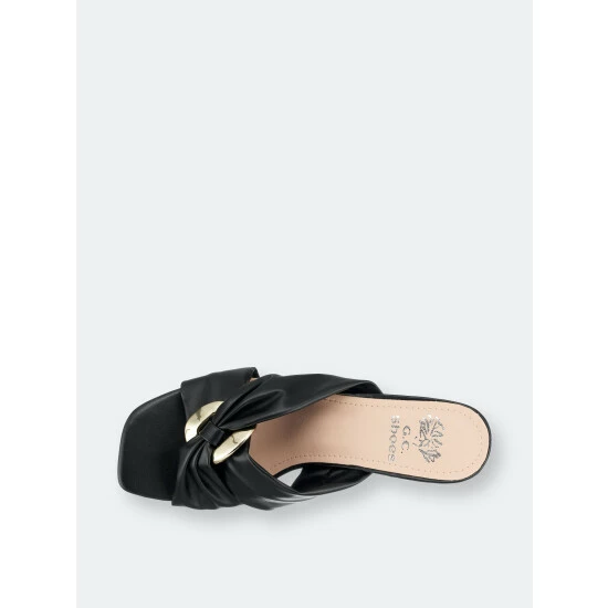 GC SHOES Zane Black Heeled Sandals 6 GC SHOES Zane Black Heeled Sandals - Image 4