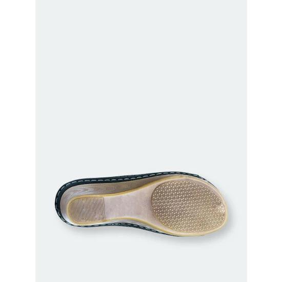 GC SHOES Juliet Black Wedge Sandals 7 GC SHOES Juliet Black Wedge Sandals - Image 5