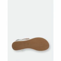 GC SHOES Eva Silver Flat Sandals -GC SHOES Shop unnamed file 8