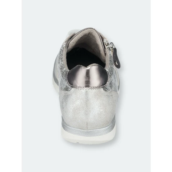 GC SHOES Palmer Silver Print Sneakers 5 GC SHOES Palmer Silver Print Sneakers - Image 3