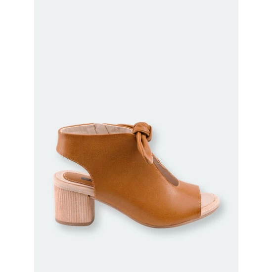 GC SHOES Kimora Tan Heeled Sandals 4 GC SHOES Kimora Tan Heeled Sandals - Image 2