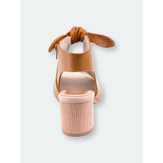 GC SHOES Kimora Tan Heeled Sandals 5 GC SHOES Kimora Tan Heeled Sandals - Image 3