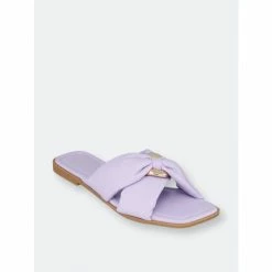 GC SHOES Perri Purple Flat Sandals