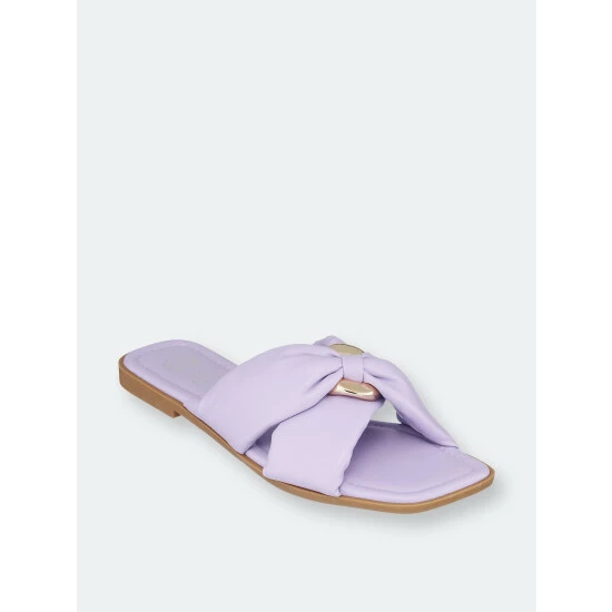 GC SHOES Perri Purple Flat Sandals 3 GC SHOES Perri Purple Flat Sandals