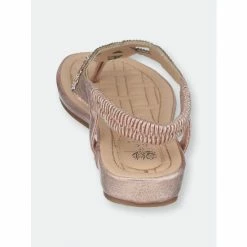 GC SHOES Eva Rose Gold Flat Sandals -GC SHOES Shop unnamed file 832