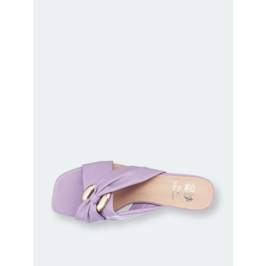 GC SHOES Zane Purple Heeled Sandals 6 GC SHOES Zane Purple Heeled Sandals - Image 4