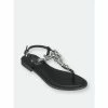 GC SHOES Josie Black Flat Sandal Sandals 1 GC SHOES Josie Black Flat Sandal Sandals -GC SHOES Shop unnamed file 850