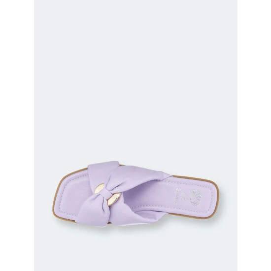 GC SHOES Perri Purple Flat Sandals 6 GC SHOES Perri Purple Flat Sandals - Image 4