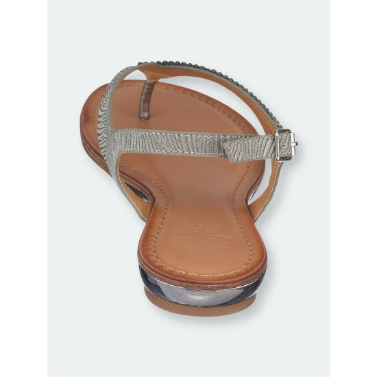 GC SHOES Mabel Black Flat Sandals 5 GC SHOES Mabel Black Flat Sandals - Image 3