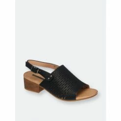 GC SHOES Melody Black Heeled Sandals