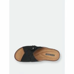 GC SHOES Dory Black Wedge Sandals -GC SHOES Shop unnamed file 895
