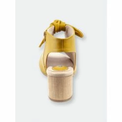 GC SHOES Kimora Yellow Heeled Sandals -GC SHOES Shop unnamed file 913